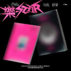 Stray Kids Mini Album 樂-STAR (ROCK VER., ROLL VER.)